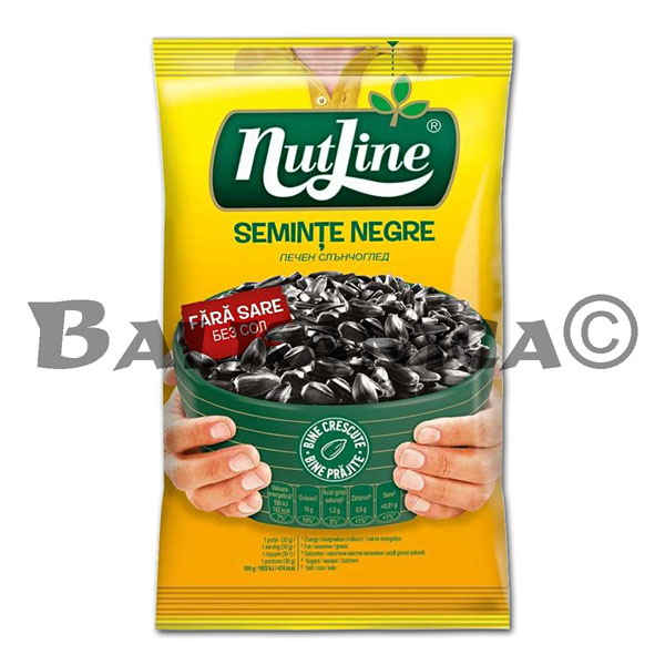 300 G SUNFLOWER BLACK SEEDS WITHOUT SALT NUTLINE 300 G SUNFLOWER BLACK SEEDS WITHOUT SALT NUTLINE