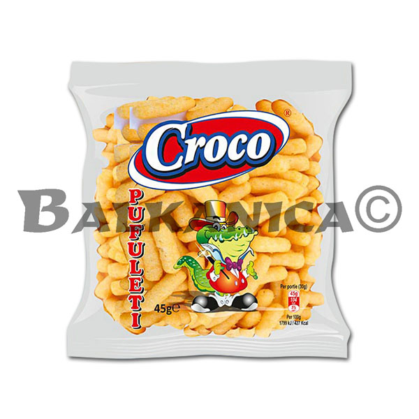 45 G CORN PUFFS CLASSIC CROCO 45 G CORN PUFFS CLASSIC CROCO