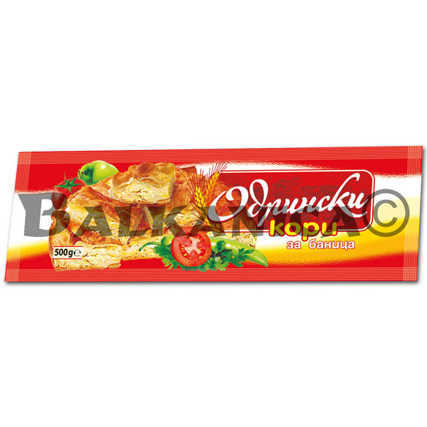 500 G SHEETS OF DOUGH FOR BANITSA ODRINSKI 500 G SHEETS OF DOUGH FOR BANITSA ODRINSKI