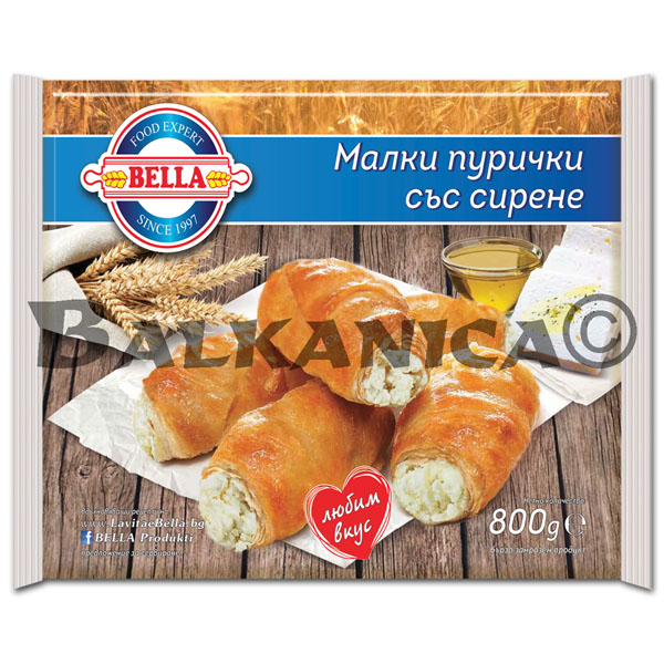 800 G BITS OF ROLLED SHEETS OF DOUGH CHEESE BELLA 800 G BITS OF ROLLED SHEETS OF DOUGH CHEESE BELLA