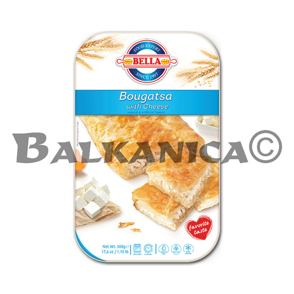 500 G EMPADAO BOUGATSA QUEIJO BELLA