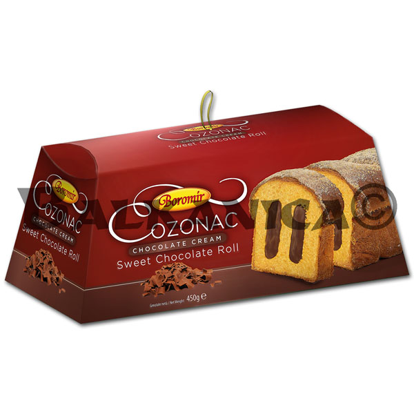 450 G EASTER BREAD KOZUNAK WITH CREAM CHOCOLATE BOROMIR 450 G EASTER BREAD KOZUNAK WITH CREAM CHOCOLATE BOROMIR