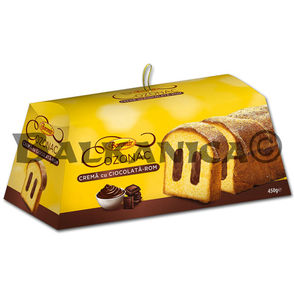 450 G EASTER BREAD KOZUNAK CHOCOLATE CREAM WITH ROM BOX BOROMIR 450 G EASTER BREAD KOZUNAK CHOCOLATE CREAM WITH ROM BOX BOROMIR