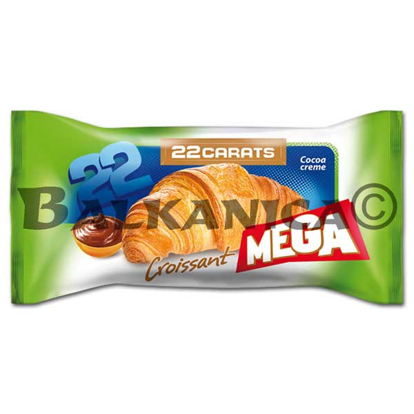 100 G CROISSANT COCOA CREAM MEGA 22 CARATS