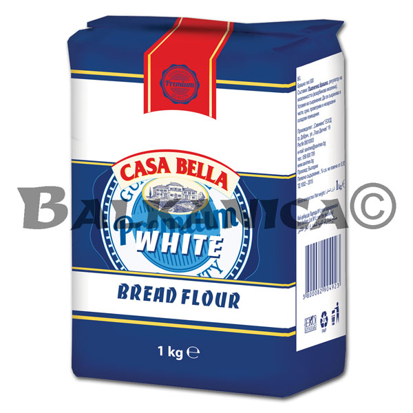 1 KG FLOUR WHITE CASA BELLA 1 KG FLOUR WHITE CASA BELLA