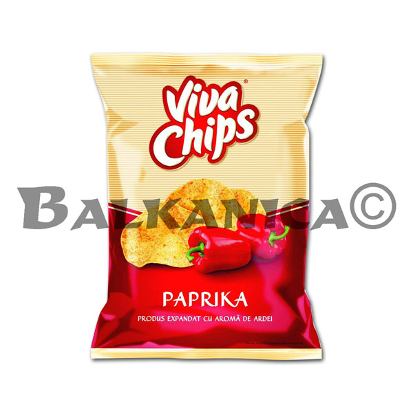 100 G CHIPS RED PEPPER VIVA