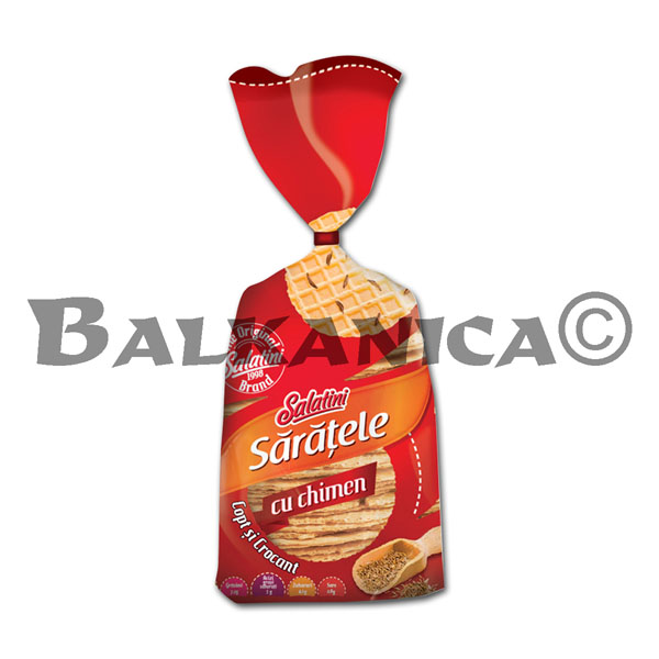 110 G CRAKERS WITH CUMIN SALATINI 110 G CRAKERS WITH CUMIN SALATINI