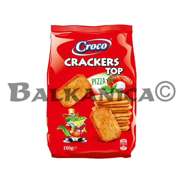 150 G CRACKERS PIZZA TOP CROCO 150 G CRACKERS PIZZA TOP CROCO