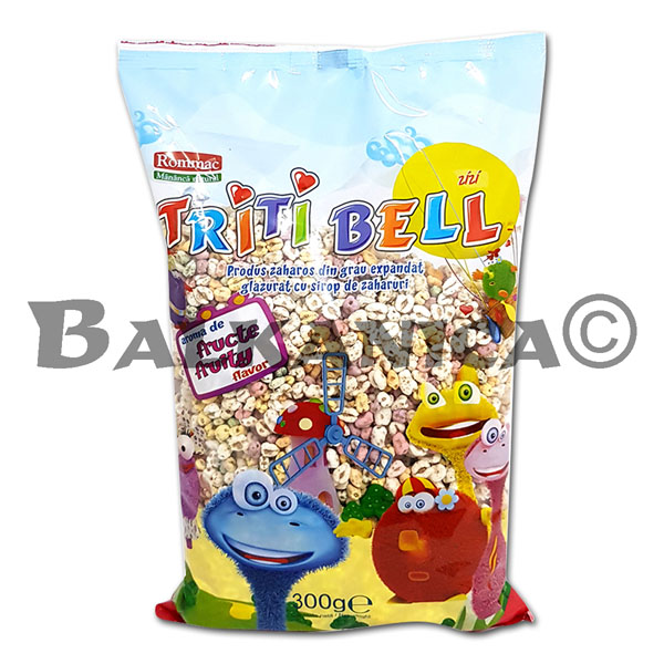 300 G SWEET PUFFED RICE WITH FRUITY FLAVOR TRITI BELL