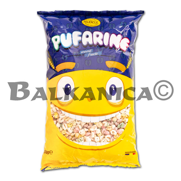 300 G SWEET PUFFED RICE FRUIT FLAVOR FELEACUL 300 G SWEET PUFFED RICE FRUIT FLAVOR FELEACUL