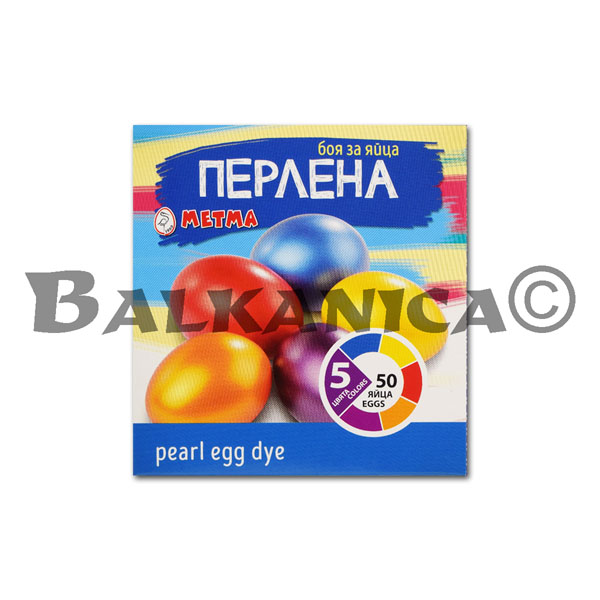20 G PAINT FOR EGGS PEARL METMA