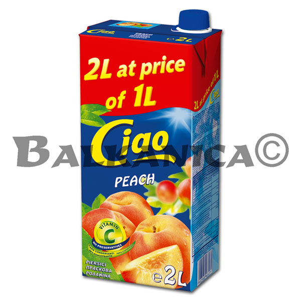 2 L JUICE PEACH CIAO 2 L JUICE PEACH CIAO