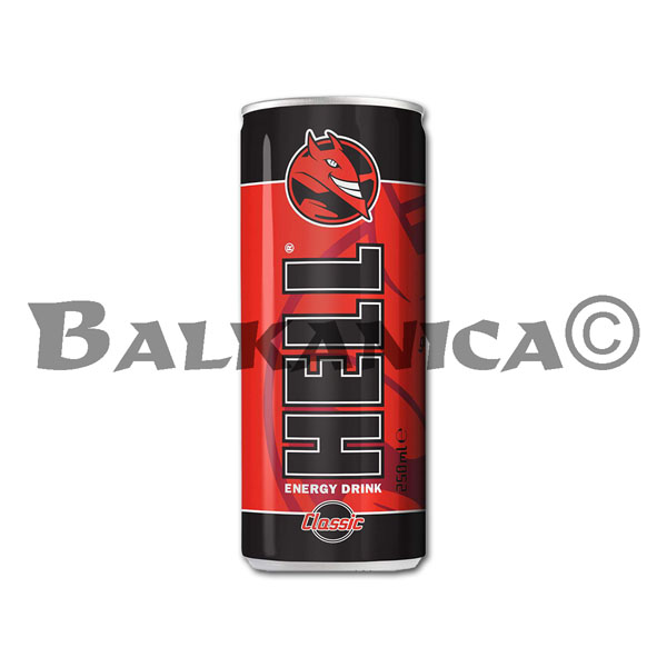 0.25 L ENERGY DRINK CLASIC HELL