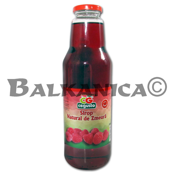 0.75 L SYRUP NATURAL RASPBERRY CEGUSTO CENSERVFRUCT