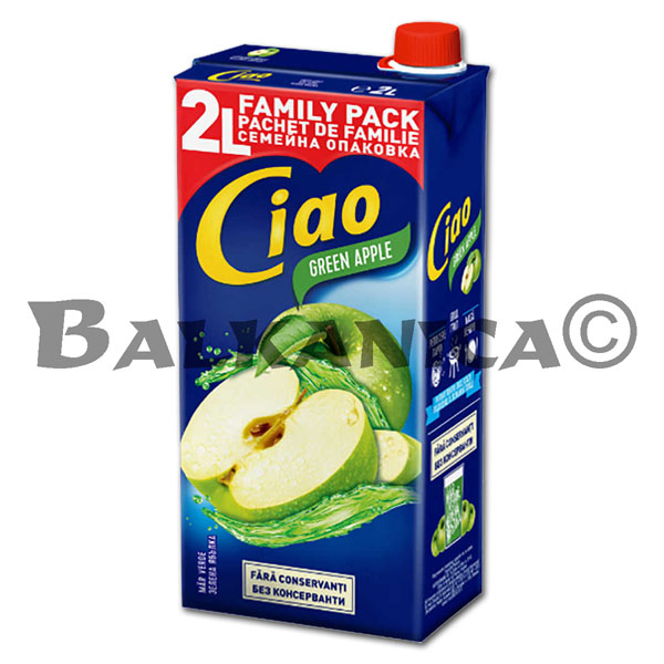 2 L JUICE GREEN APPLE CIAO 2 L JUICE GREEN APPLE CIAO