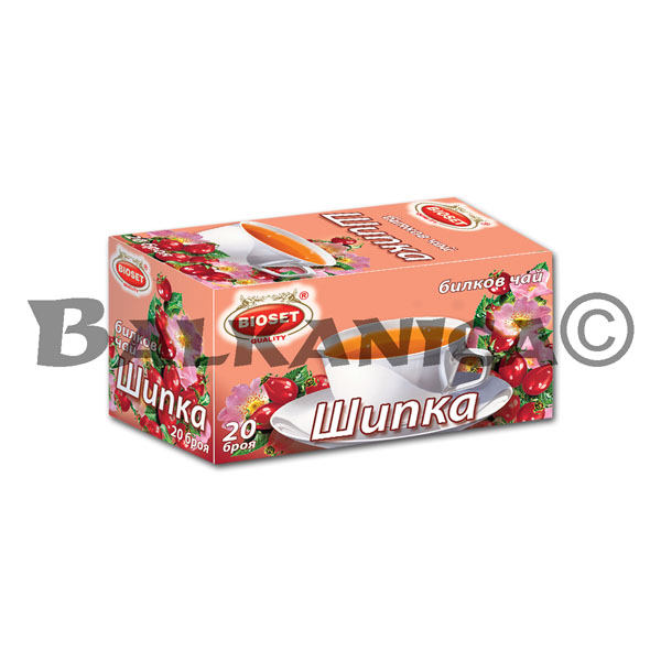 40 G TEA ROSE HIP BIOSET 40 G TEA ROSE HIP BIOSET