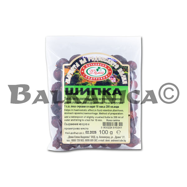 100 G TEA ROSE HIP DEMI 100 G TEA ROSE HIP DEMI