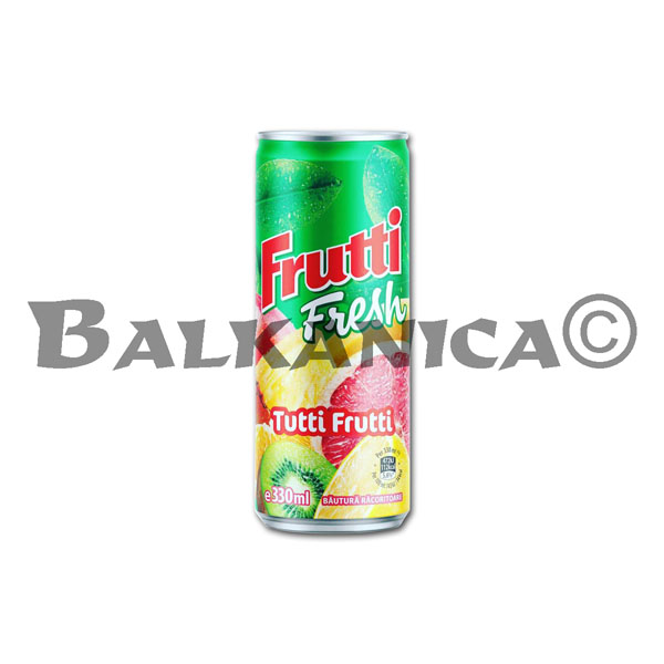 0.33 L BEVERAGE TUTTI FRUTTI CAN FRUTTI FRESH