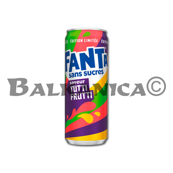 0.33 L FANTA ZERO TUTTI FRUTTI