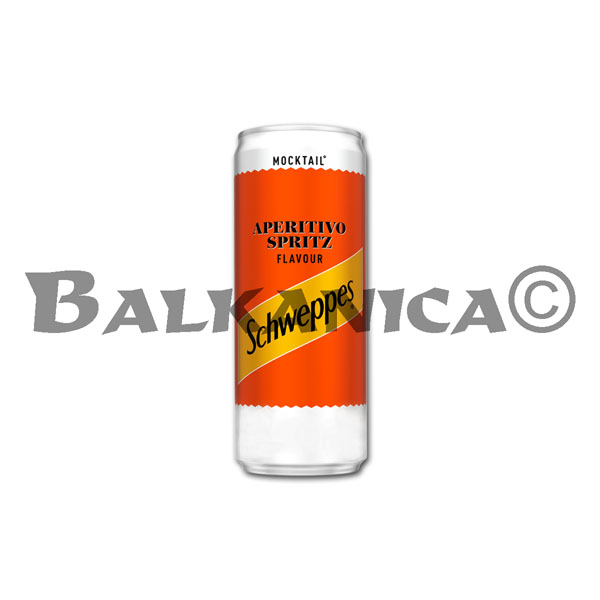0.25 L APERITIF NON- ALCOHOLIC SCHWEPPES